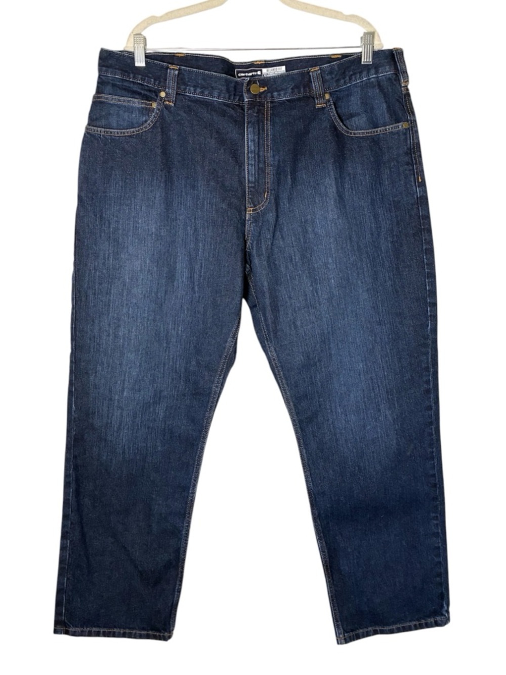 Carhartt Men's Relaxed Fit Straight Jeans 40x30